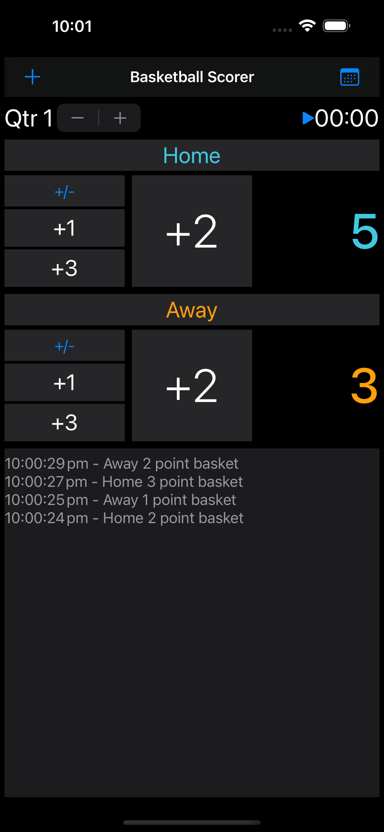 iPhone 15 Pro Max in dark mode